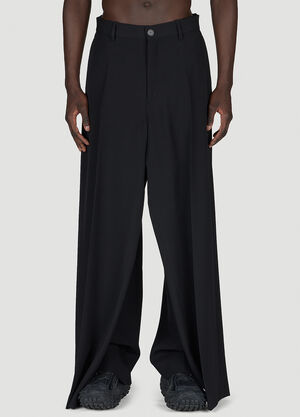Thom Browne Tailored Double-Front Suit Pants Navy thb0156007