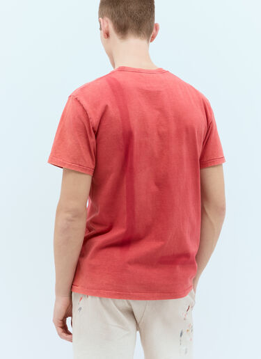 Gallery Dept. Men's Vintage Logo Print T-Shirt in Red