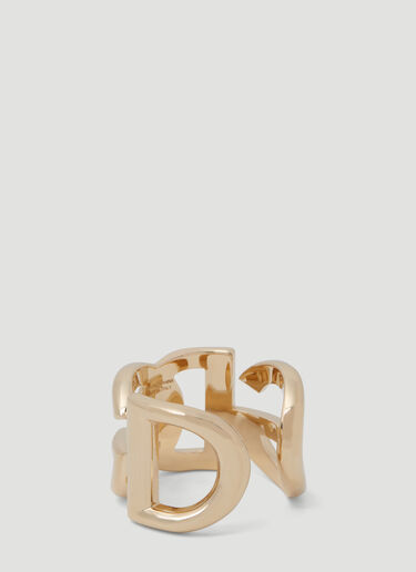 Dolce & Gabbana DG Logo Ring Gold dol0153018