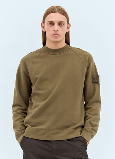 Stone Island Ghost Sweatshirt Green sto0158012