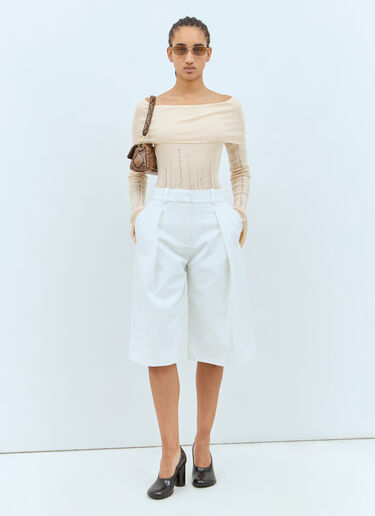 Jacquemus La Bermuda Amalfi 短裤 白 jac0258006