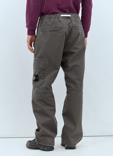 Stone Island Coated Cargo Pants Grey sto0158002