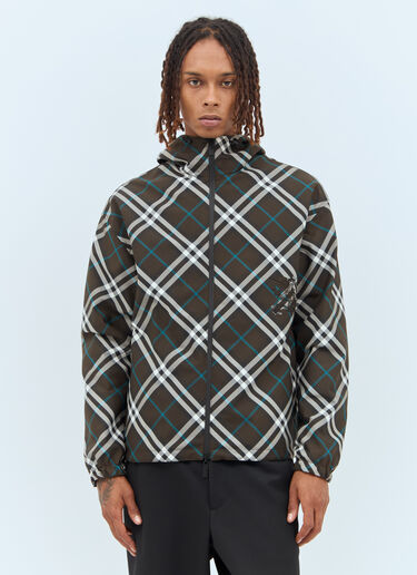 Burberry Reversible Check Jacket Grey bur0157009