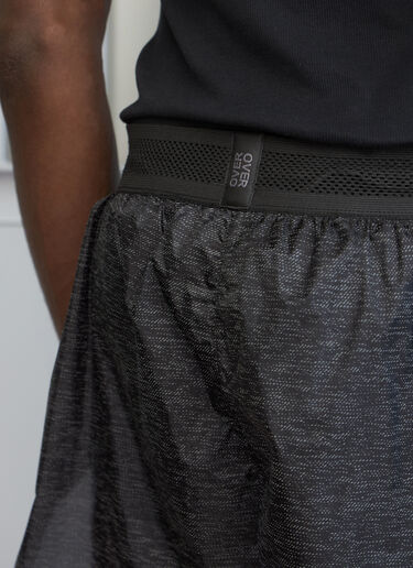 OVER OVER Two Layer Shorts Black ovr0158001