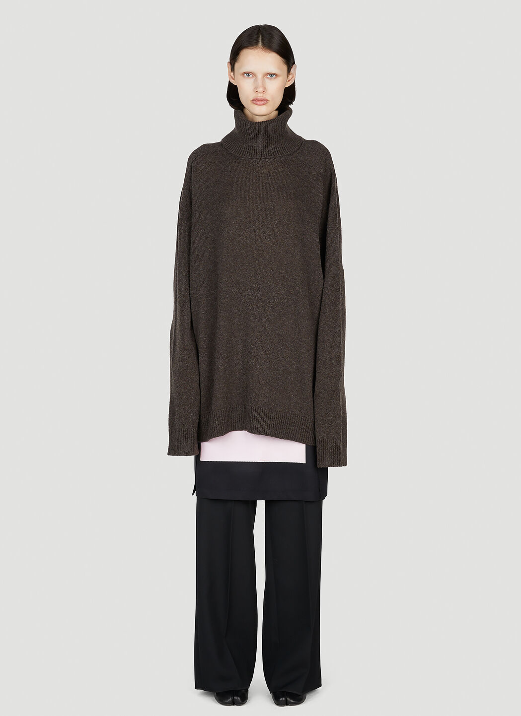 Raf Simons Gloves Sweater in Brown | LN-CC®