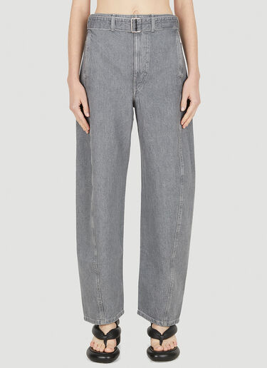 Lemaire Twisted Belted Pants in Denim Snow Grey – Diamond Dream Jewelry +  Apparel