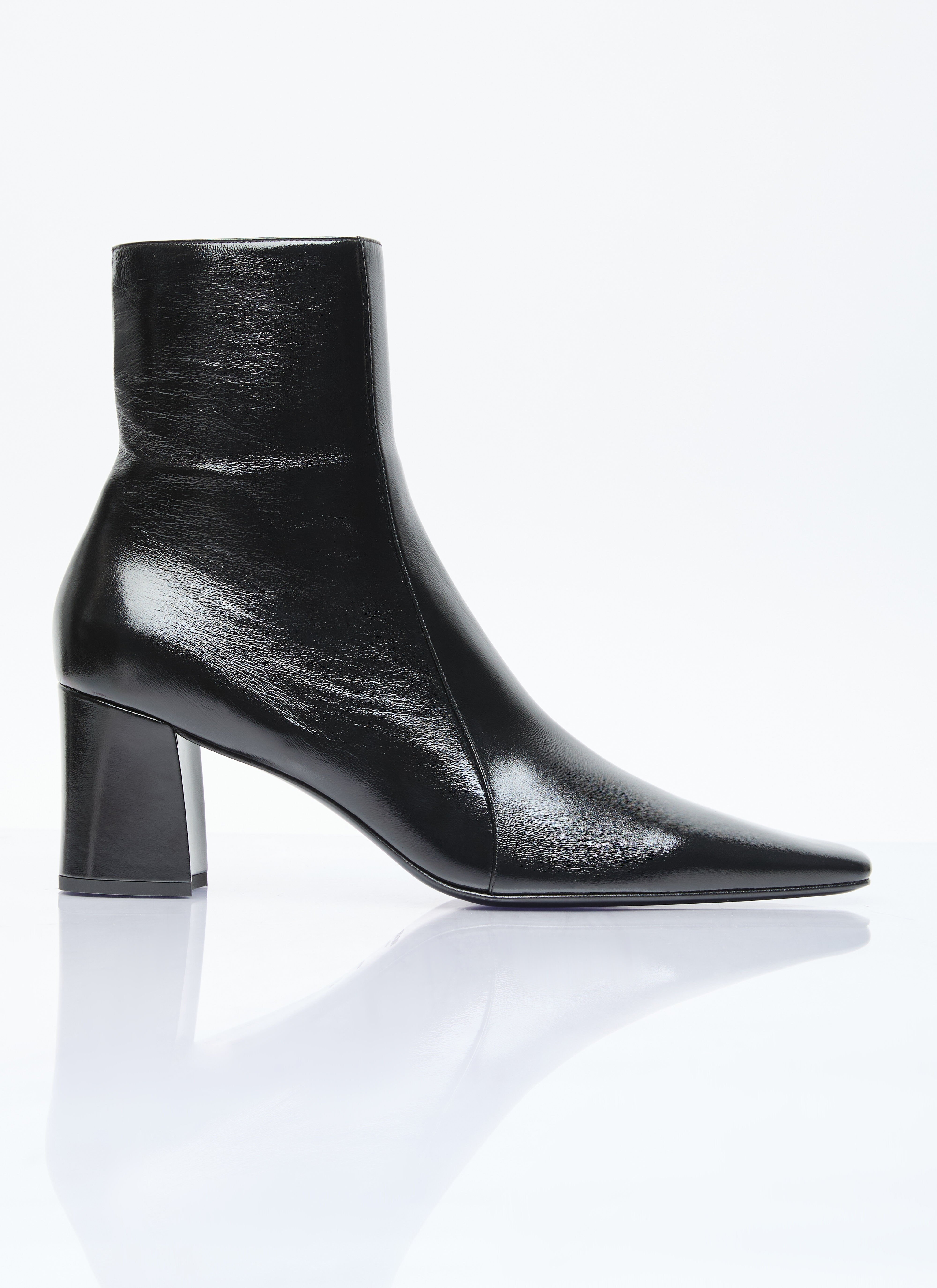Saint Laurent Rainer Zipped Boots Black sla0156019
