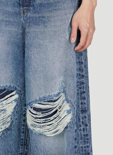QC] VETEMENTS Blue Distressed Jeans : r/QualityReps