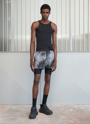 OVER OVER Two Layer Shorts Black ovr0158002