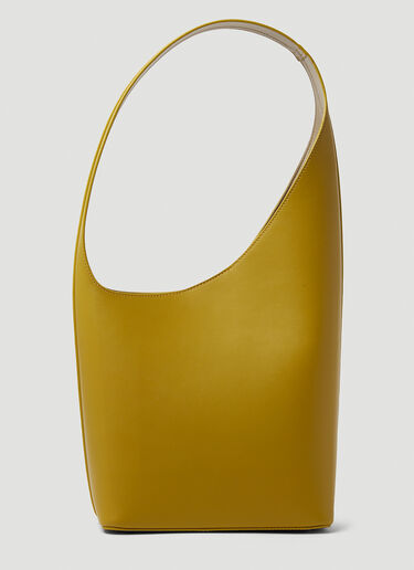 Aesther Ekme Demi Lune Shoulder Bag in Yellow