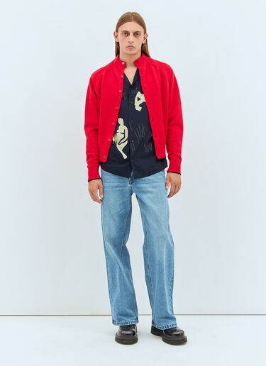 Jacquemus Le Cardigan Pitatto Red jac0158006