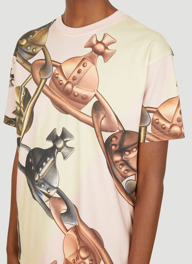 Vivienne Westwood オーブプリントTシャツ ベージュ vvw0252016