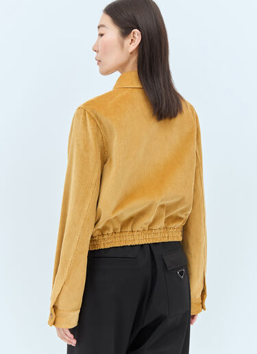 Miu Miu Corduroy Jacket Mustard miu0258014