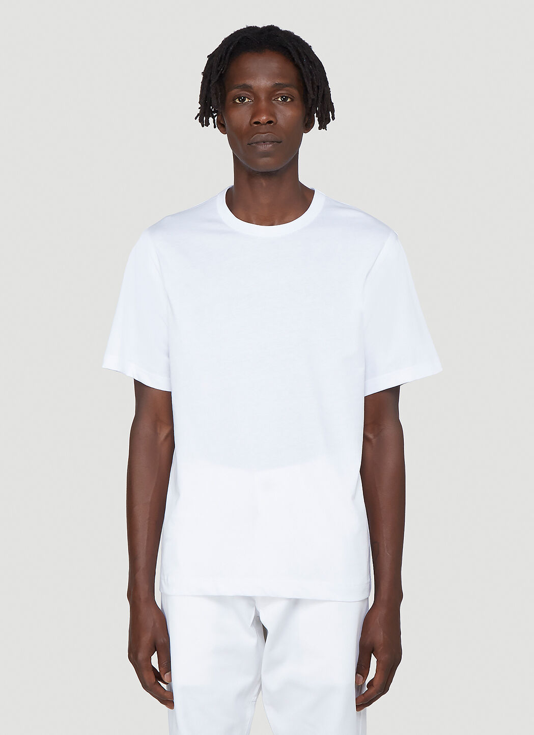 Comme des Garçons SHIRT Underarm Cut-Out T-Shirt in White | LN-CC®