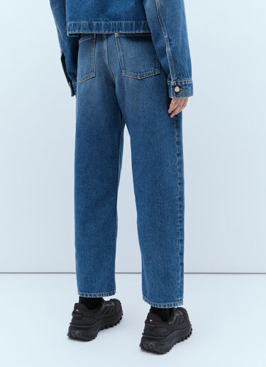 Moncler Cropped Jeans Blue mon0256014