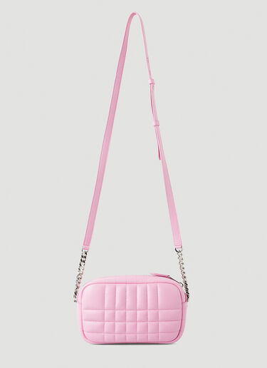 Lola Small Leather Shoulder Bag in Pink - Burberry