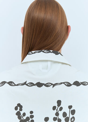 Jacquemus 라 슈미즈 진 셔츠 화이트 jac0158003