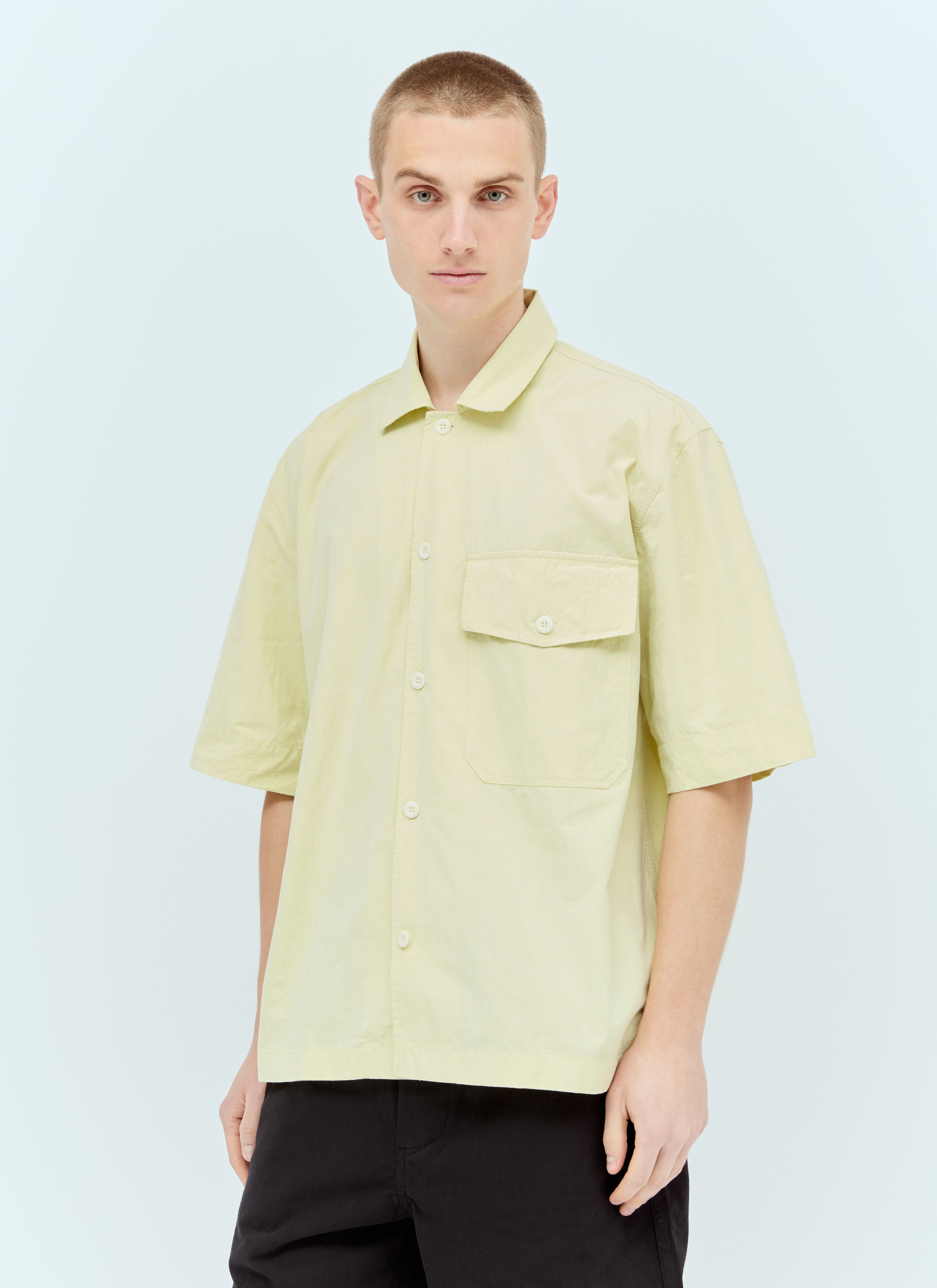 Carhartt WIP Short-Sleeve Flap-Pocket Shirt Grey wip0157016
