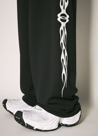 Balenciaga Burning Unity Baggy Trackpants Black bal0157002