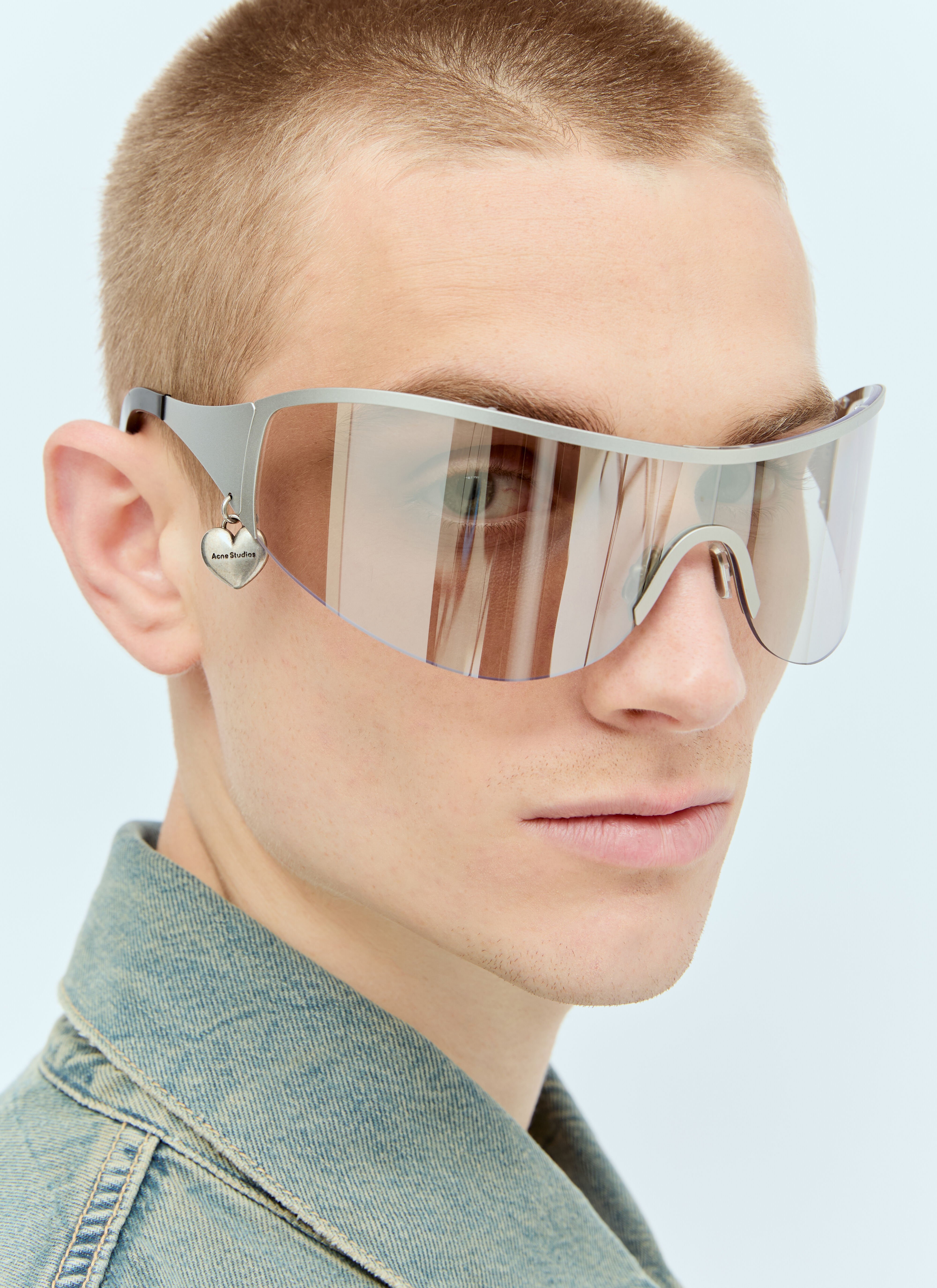 Acne Studios Metal Frame Sunglasses Grey acn0357001