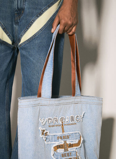 Y/Project Paris' Best Tote Bag Blue ypr0156036