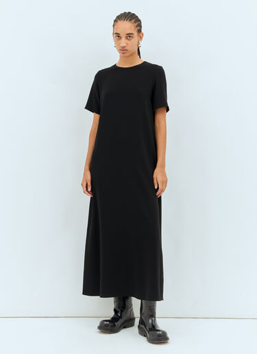 The Row Robi Maxi Dress Black row0258019