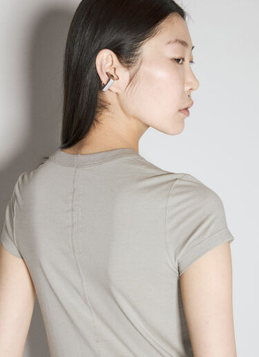 Rick Owens 短款 Level T 恤 灰色 ric0255013