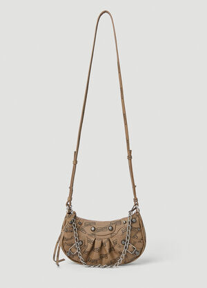 Gucci Le Cagole Mini Shoulder Bag Brown guc0231003
