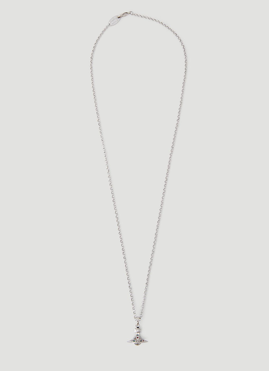 Vivienne Westwood Men's Petite Orb Necklace in Silver | LN-CC®