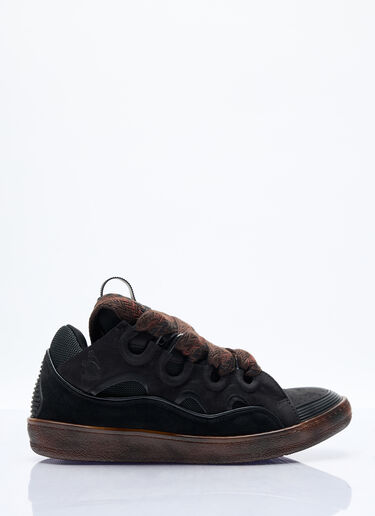 Lanvin Curb Sneakers Brown lnv0157005