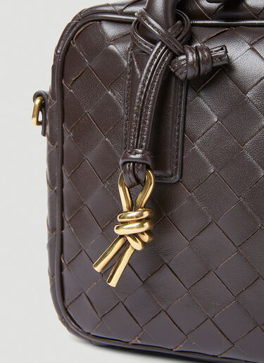 Bottega Veneta 스몰 게터웨이 핸드백 브라운 bov0255075