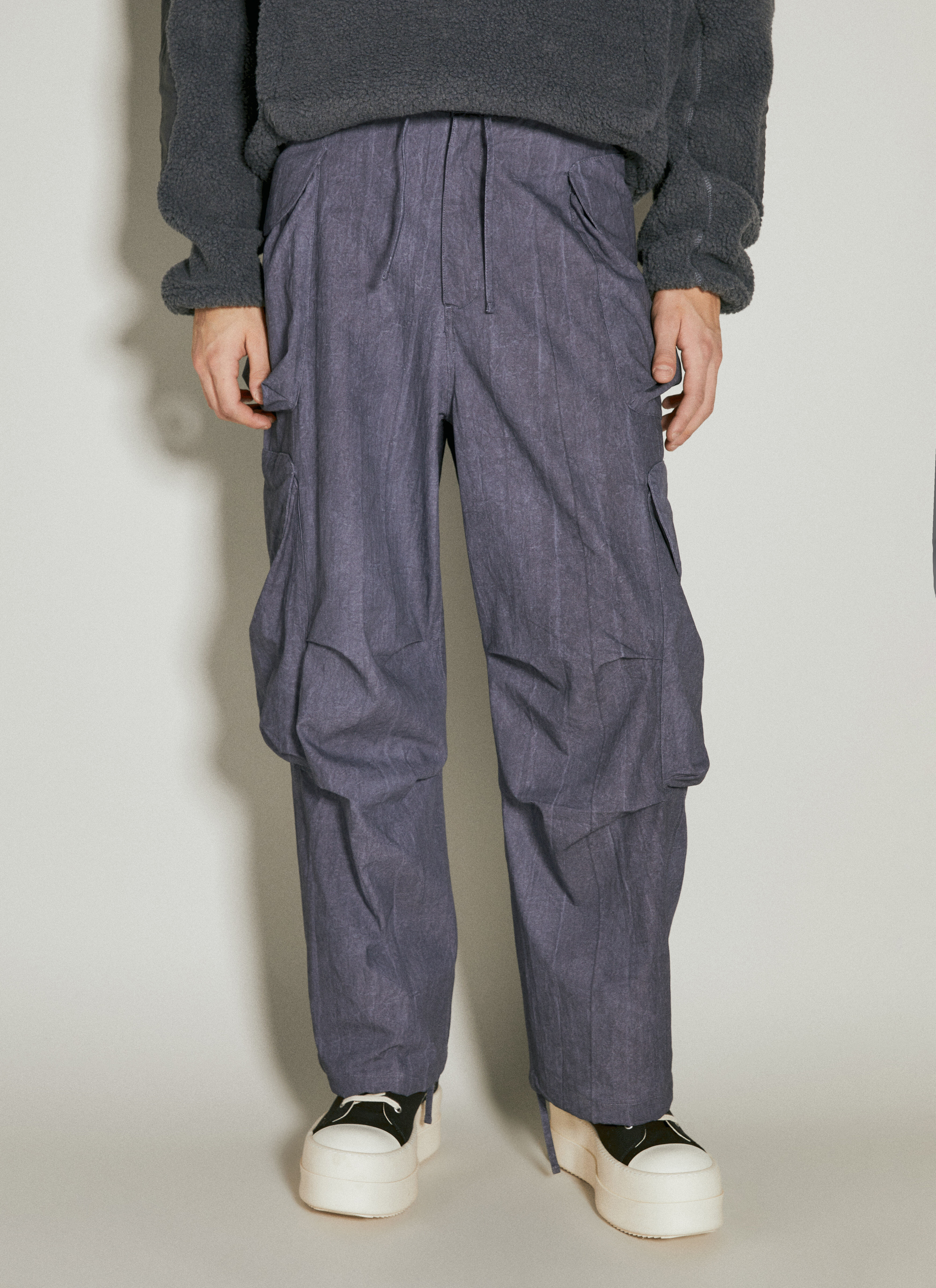 Entire Studios Men's Gocar Cargo Pants in Grey | LN-CC®