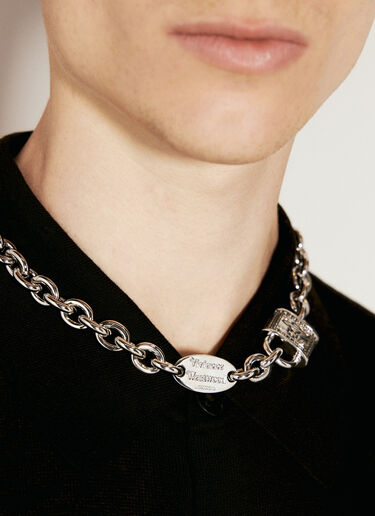 Vivienne Westwood Puck Necklace Silver vww0156011