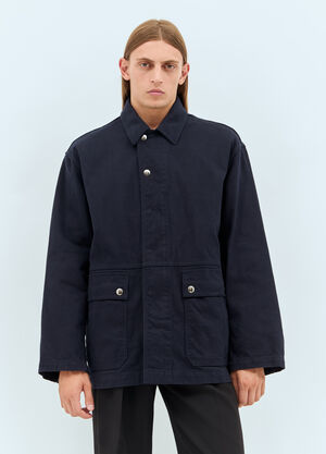 The Row Frank Jacket Navy row0158008