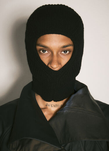 Rick Owens Sphinx Skull Balaclava Black ric0157030