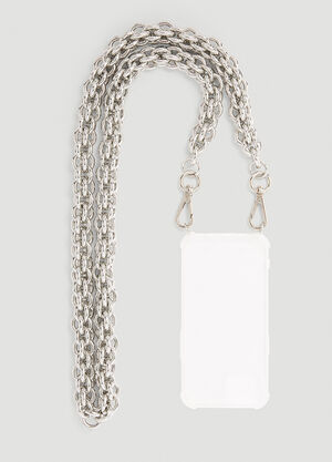 Moncler Oversized Chain Strap iPhone 13 Case 블랙 mon0157058