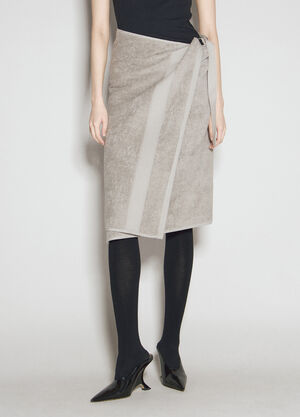 Balenciaga Towel Skirt Black bal0256008