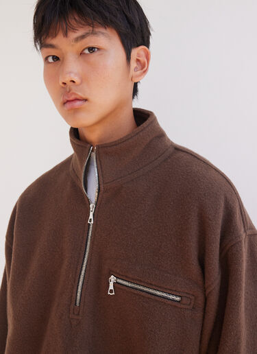 RIER Fleece Sweatshirt Brown rrr0158023