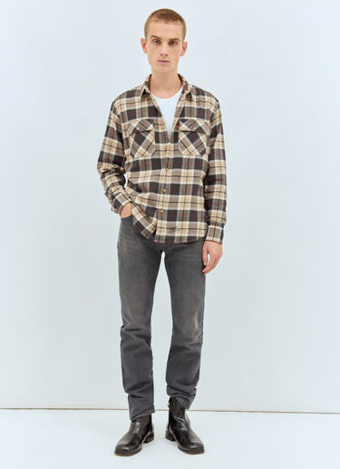 Levi's® x JJJJound 플래드 셔츠 베이지 lej0158006