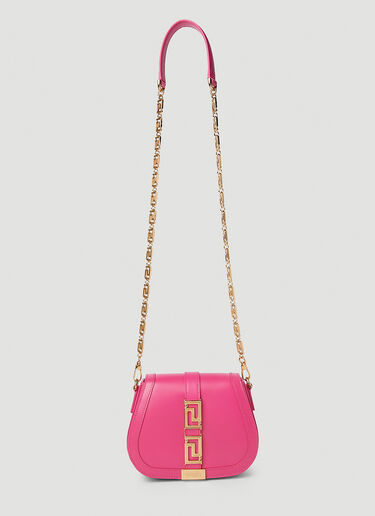 The Versace Unveils The Greca Goddess Top Handle Bag