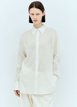 TOTEME Kimono-Sleeve Shirt Black tot0257023