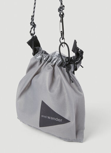 And Wander Dyneema Pouch Bag Grey anw0149014