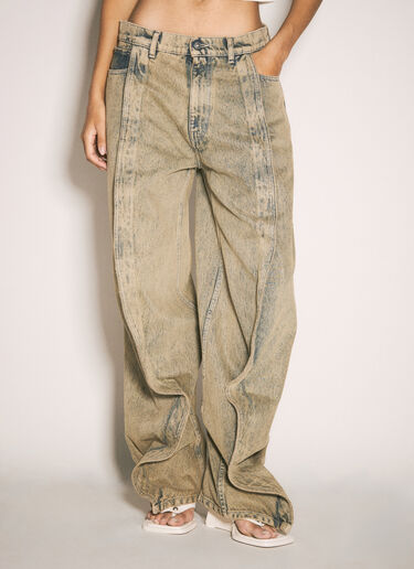 Y/Project Banana Jeans Beige ypr0358010