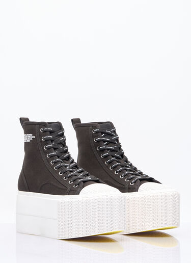 Marc Jacobs The High Top Platform Sneakers Black mcj0257001