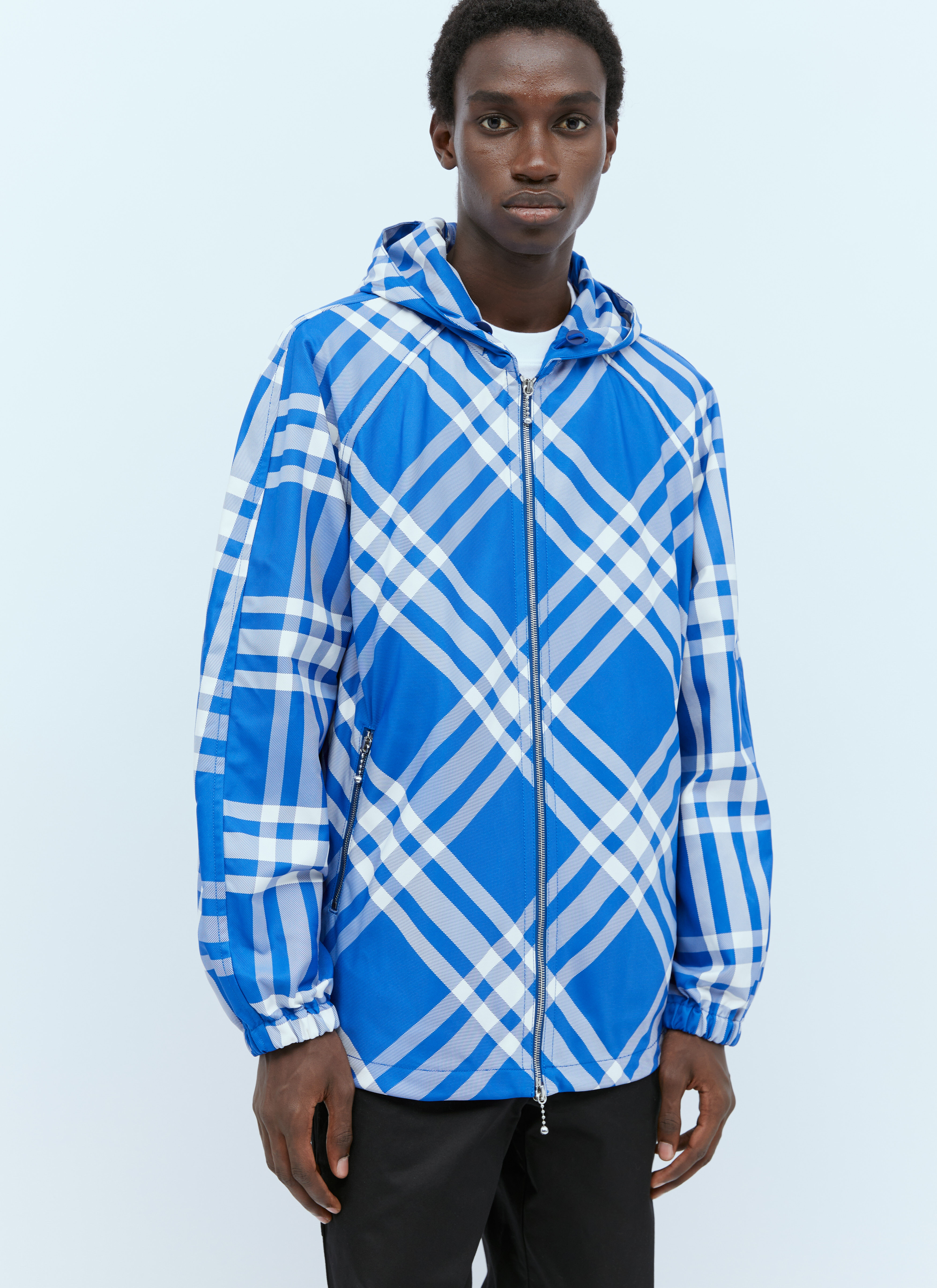 Cotton Printed Check Casual Drawstring Hooded Jacket at Rs 899/piece in  Kolkata