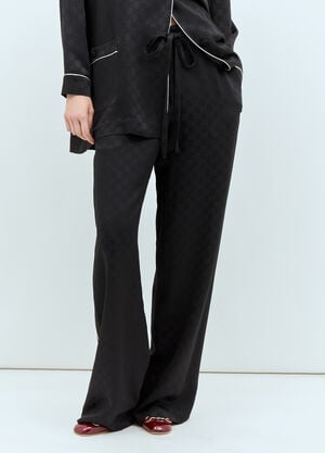 Gucci GG Jacquard Pants Black guc0257042