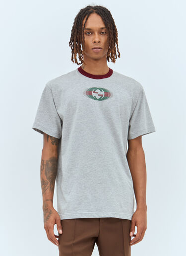 Gucci Interlocking G T-Shirt Grey guc0157037