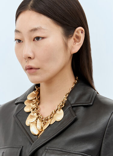 Chloé Petal Necklace Gold chl0257036