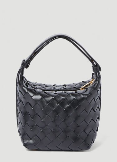 Bottega Veneta イントレチャートレザー製ハンドバッグ ブラック bov0255078