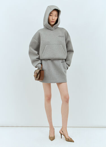 Gucci Jersey Hooded Sweatshirt Grey guc0257038